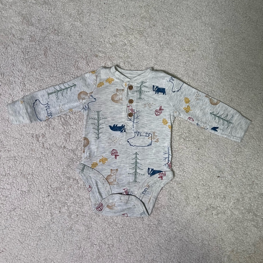 Carters Forest Print Bodysuit